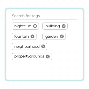 AI tagging- hotel content management system