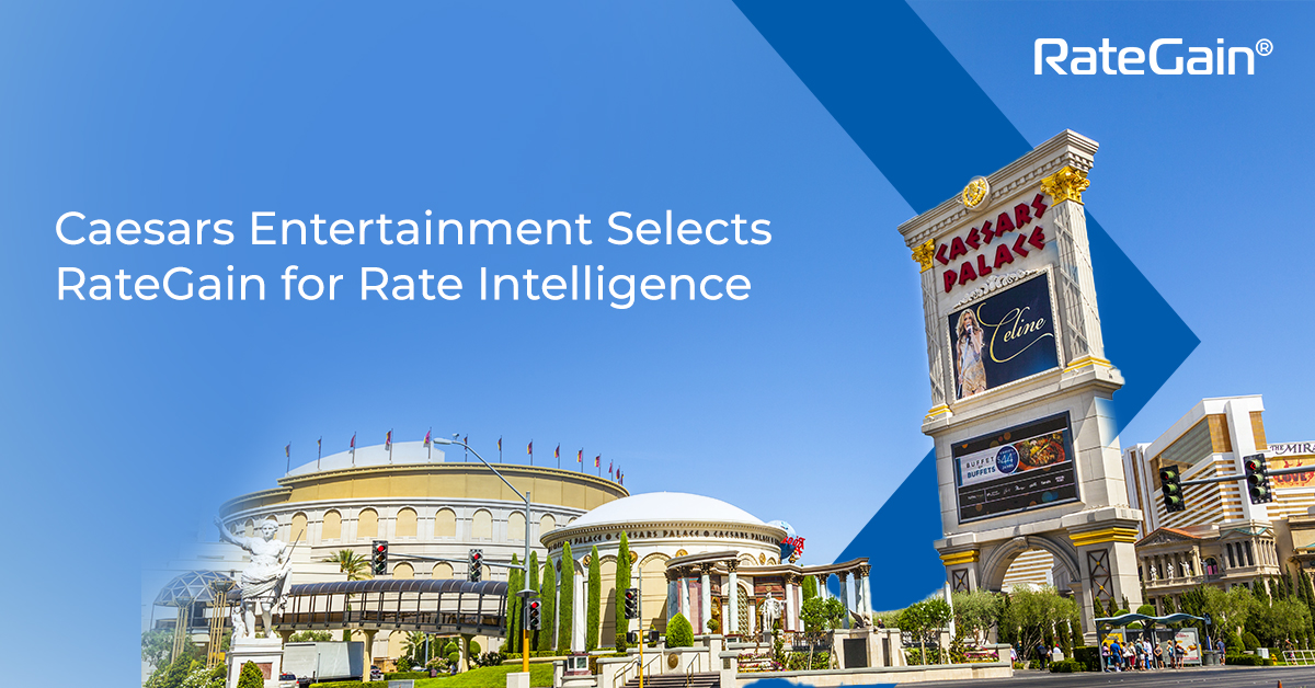 Caesars Entertainment selects RateGain for Rate Intelligence