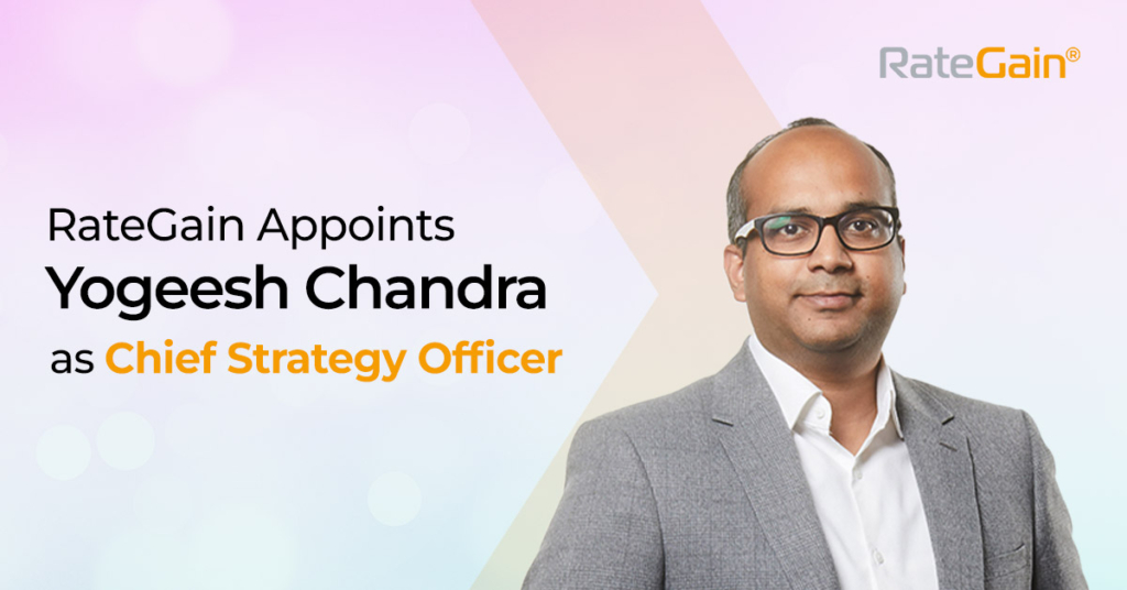 Yogeesh Chandra - the Chief Strategy Officer