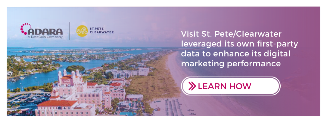 Visit St. PeteClearwater leveraged its own first-party data to enhance its digital marketing performance
