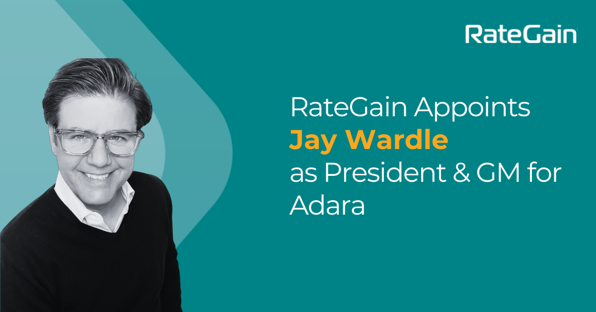 RateGain Appoints Jay Wardle as President & GM for Adara