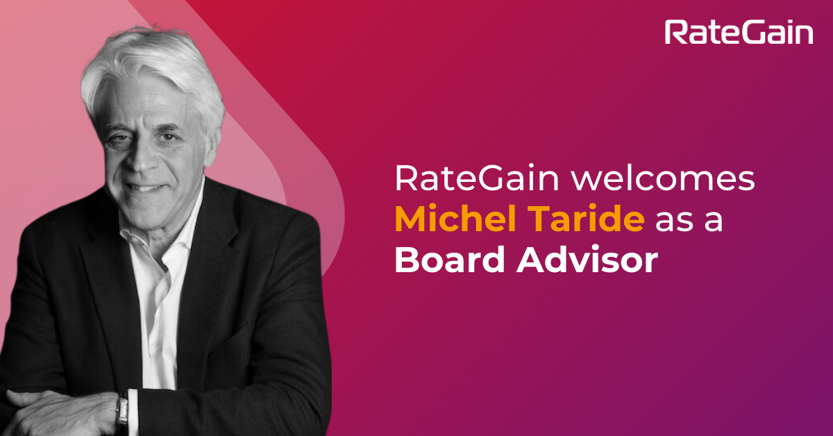 Industry stalwart Michel Taride joins RateGain as a Board Advisor