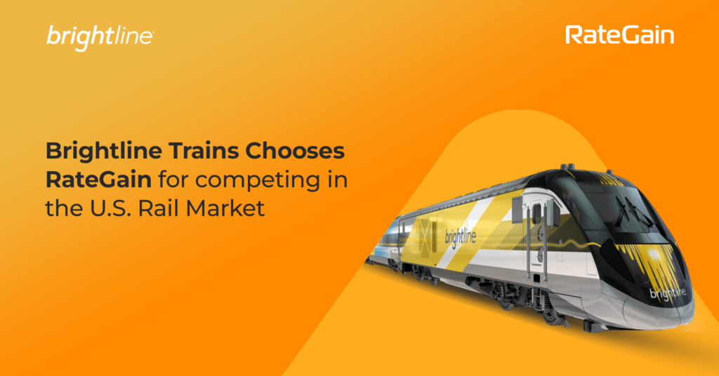 Brightline Trains Select RateGain for price intelligence