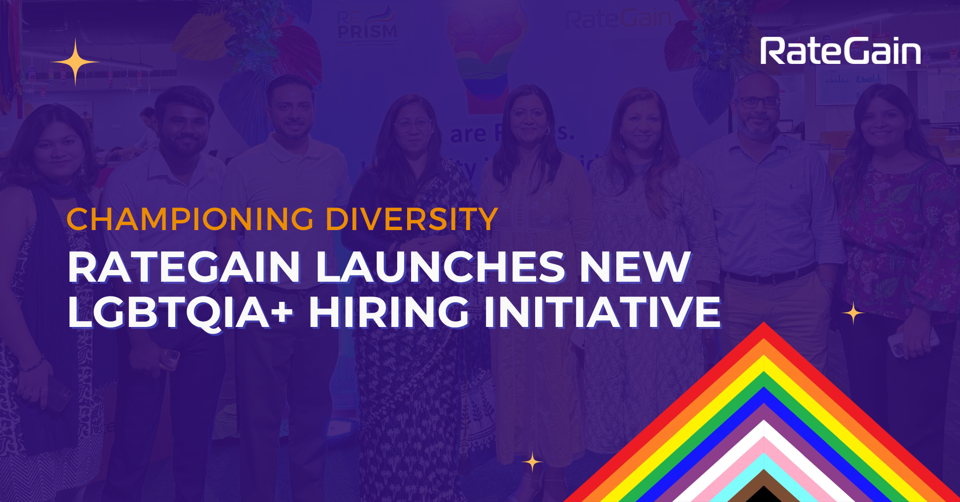 RateGain Launches new LGBTQIA+ Hiring Initiative