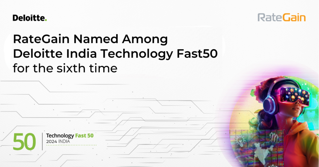 RateGain Named in Deloitte Technology Fast 50 India 2024 for the Sixth Time