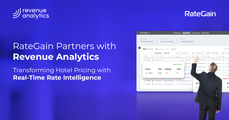 RateGain Partners with Revenue Analytics to Transform Hotel Pricing with Real-Time Rate Intelligence for Smarter Revenue Growth