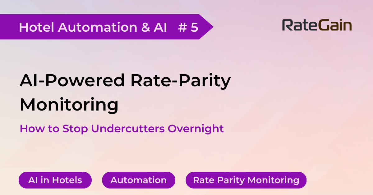 AI‑Powered Rate‑Parity Monitoring