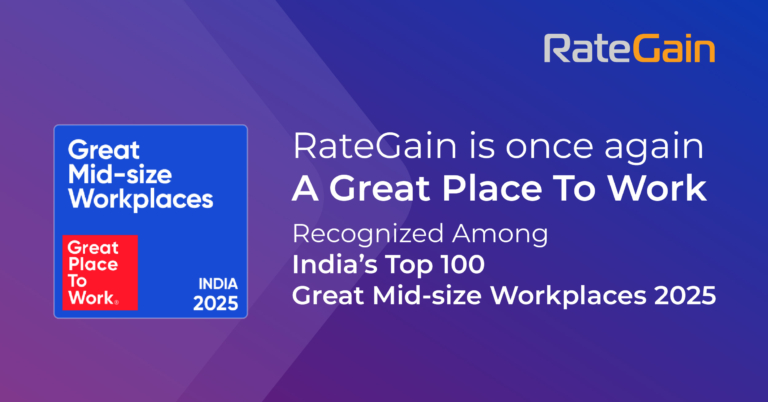 RateGain Recognized by Great Place To Work India 2025