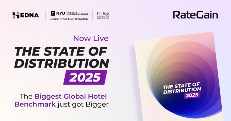 RateGain, together with NYU and HEDNA, Releases the Hotel Industry’s Biggest Benchmarking Report