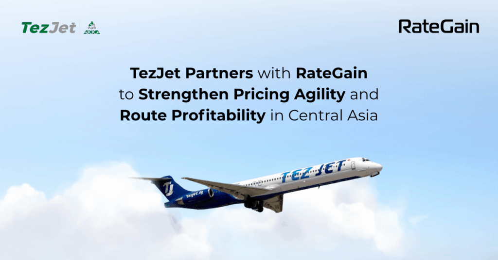 TezJet Partners with RateGain to Strengthen Pricing Agility and Route Profitability in Central Asia