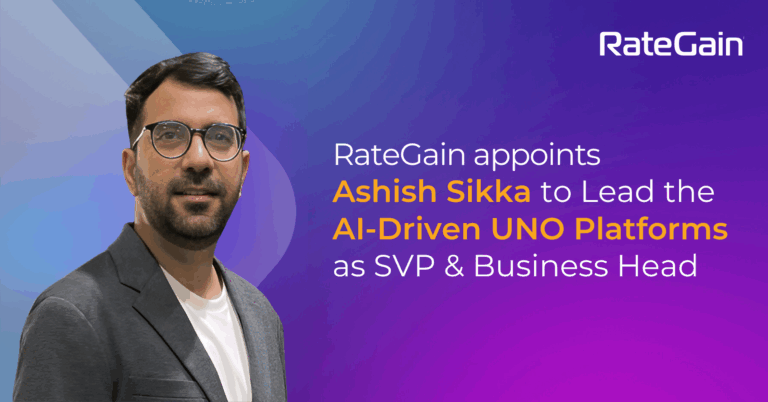 RateGain Appoints Ashish Sikka to Lead AI-Driven UNO Platforms as Senior Vice President & Business Head