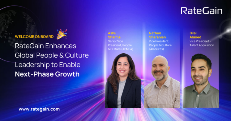 RateGain Enhances Global People & Culture Leadership to Enable Next-Phase Growth