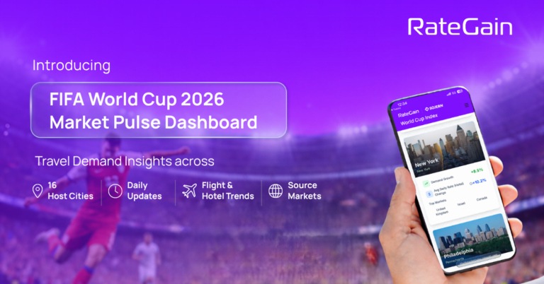 RateGain Launches FIFA World Cup 2026 Market Pulse Dashboard for Real-Time Travel Demand Insights Across 16 Host Cities