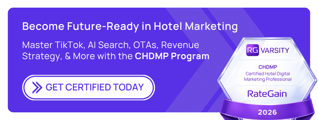 Become a certified hotel digital marketing professional