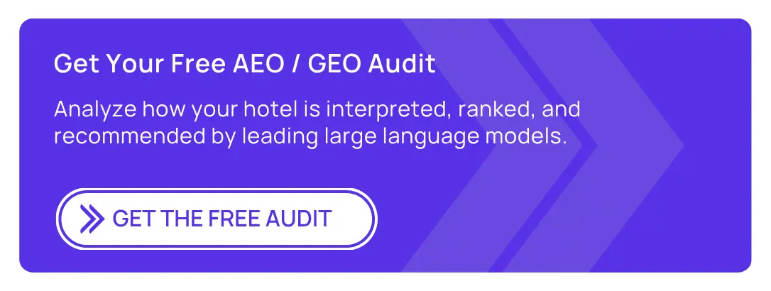 Get your hotel's free AEO GEO audit