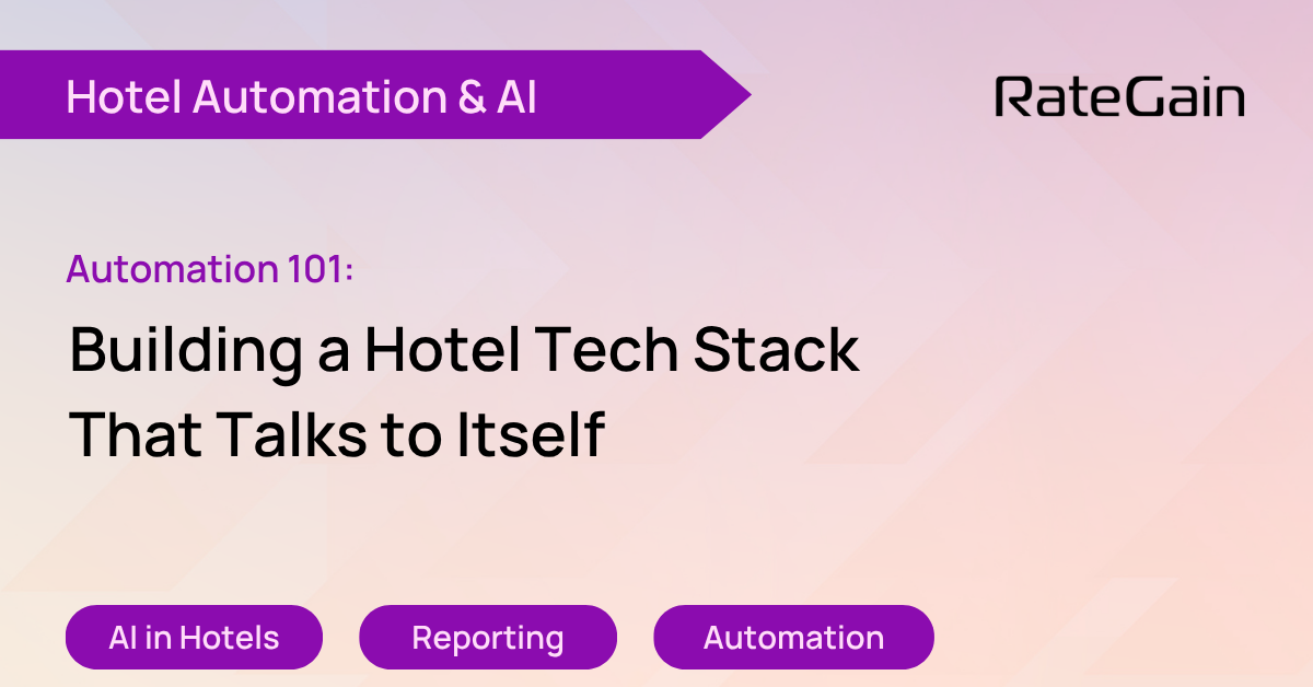 Building an AI-powered hotel automation tech stack