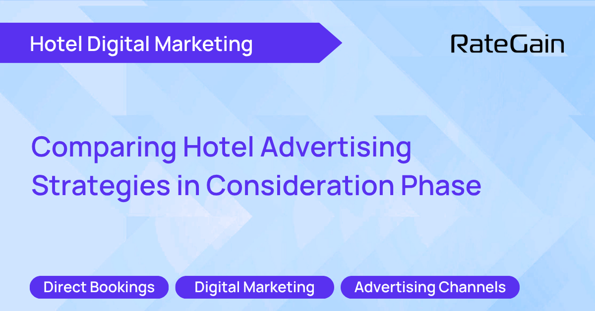 Comparing Hotel Advertising Strategies in the Consideration Phase