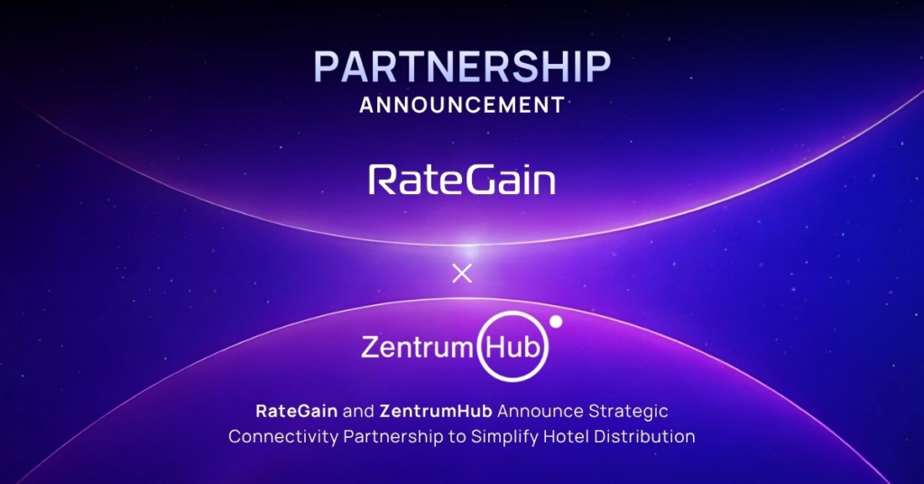 RateGain and ZentrumHub Announce Strategic Connectivity
